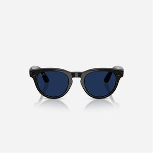Ray-Ban Meta Headliner Shiny Black Frame Clear-Sapphire Lens Transition - Gen 2