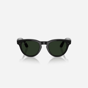 Ray-Ban Meta Headliner Shiny Black Frame Clear-Graphite Green Lens Transition - Gen 2