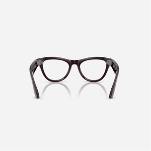 Ray-Ban Meta Skyler Shiny Mystic Violet Frame Clear Amethyst Lens Transition - Gen 2