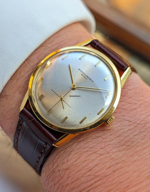 Vacheron Constantin Patrimony 6456 Gold 18kt 0.750 Jumbo Like New Overseas