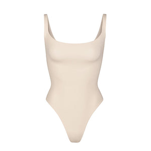 SKIMS Fits Everybody Square Neck Stretch Jersey Body