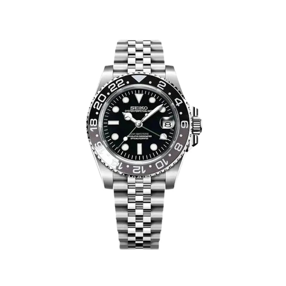 Seiko Mod GMT 'Bruce Wayne'