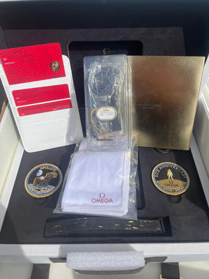 Omega Speedmaster Professional Moonwatch Apollo 11 Full Set 319/6968 50th anniversary inkl. Rechnung