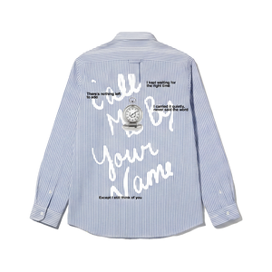 Off Supply Call Me By Your Name Blue Shirt