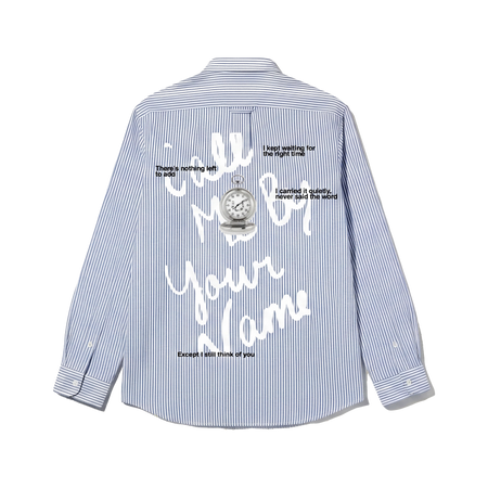 Off Supply Call Me By Your Name Blue Shirt