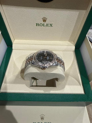 Rolex | Datejust | 126331 | Steel | 41 mm | Rose gold | Black | Automatic