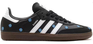 adidas samba light blue floral core black (w)