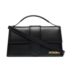 Jacquemus Le Grand Bambino Crossbody Strap Handbag Black