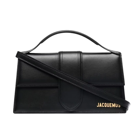 Jacquemus Le Grand Bambino Crossbody Strap Handbag Black