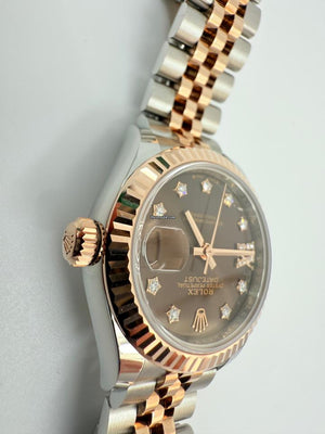 Rolex | Datejust | 279171 | 28 mm | Gold/Steel | Brown | Automatic
