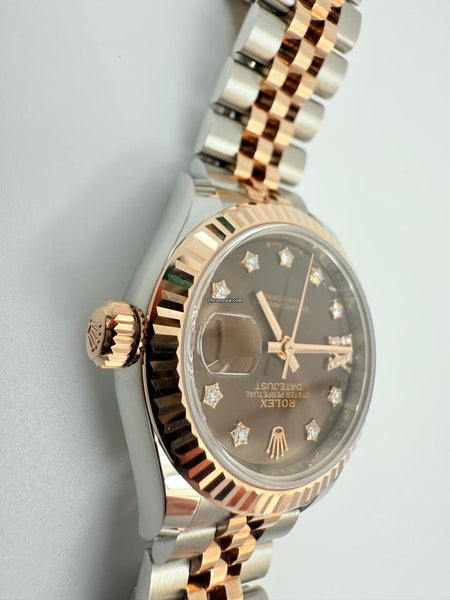 Rolex | Datejust | 279171 | 28 mm | Gold/Steel | Brown | Automatic