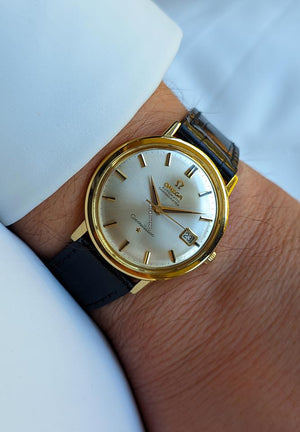 Omega Constellation Onix Dial Index Jumbo Gold 18kt 0.750 Jumbo 1962