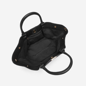 DeMellier The Midi New York black small grain