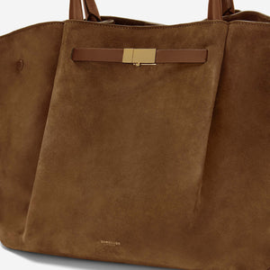 DeMellier The New York deep tan suede & tan smooth
