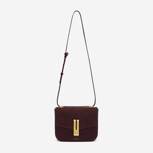 DeMellier The Vancouver burgundy suede & burgundy smooth