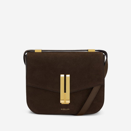 DeMellier The Vancouver mocha suede & mocha smooth