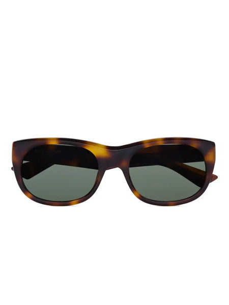 tortoiseshell round sunglasses