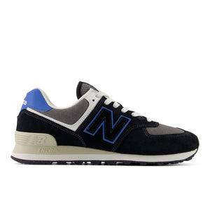 New Balance 574 Black With Blue Agate Black With Blue Agate