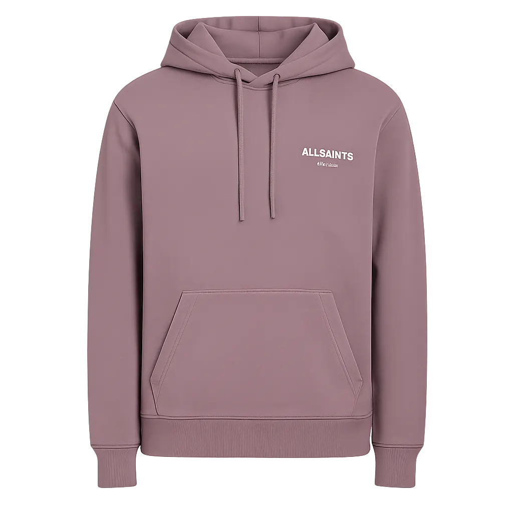 Underground Pullover Logo Hoodie purple color