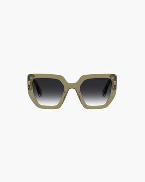Marc Jacobs Marc Jacobs The J Marc Square Sunglasses Olive Olive