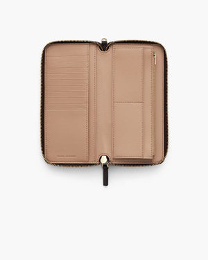 Marc Jacobs Marc Jacobs The Leather Continental Wallet Ganache Ganache