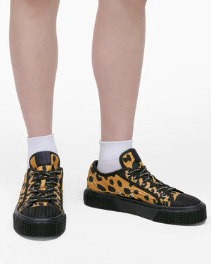 Marc Jacobs Marc Jacobs The Printed Canvas Sneaker Black Multi Black Multi