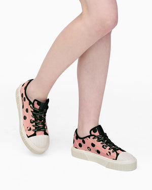 Marc Jacobs Marc Jacobs The Satin Dots Sneaker Peach Multi Peach Multi