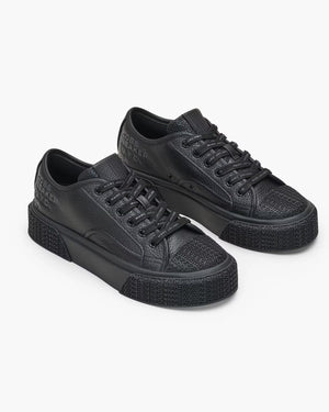 Marc Jacobs Marc Jacobs The Leather Sneaker Black Black