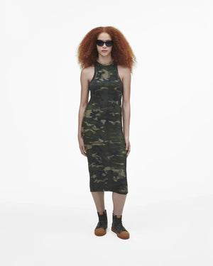 Marc Jacobs Marc Jacobs The Camo Jacquard High Top Sneaker Camo Multi Camo Multi