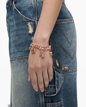 Marc Jacobs Marc Jacobs The Mini Icon Charm Bracelet Antique Rose Gold Antique Rose Gold