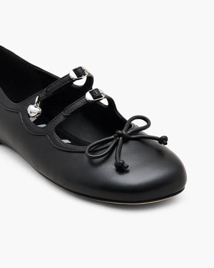 Marc Jacobs Marc Jacobs The Kiki Ballerina Black Black