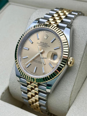 Rolex | Datejust | 126333 | Steel | 36 mm | Steel | Champagne | Automatic