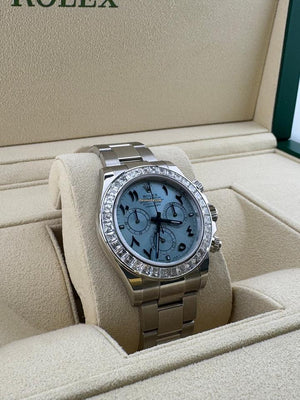 Rolex | Daytona | 126576TBR | Platinum | Platinum | Blue | Automatic