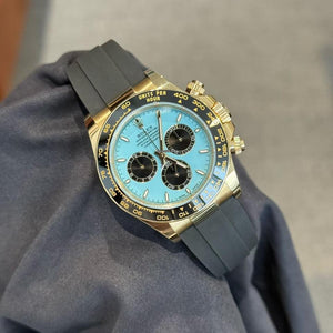 Rolex | Daytona | 126518ln | Yellow gold | 40 mm | Rubber | Blue | Automatic