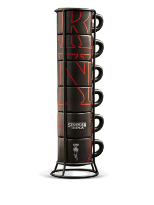 x Netflix Stranger Things stackable cups (set of six)