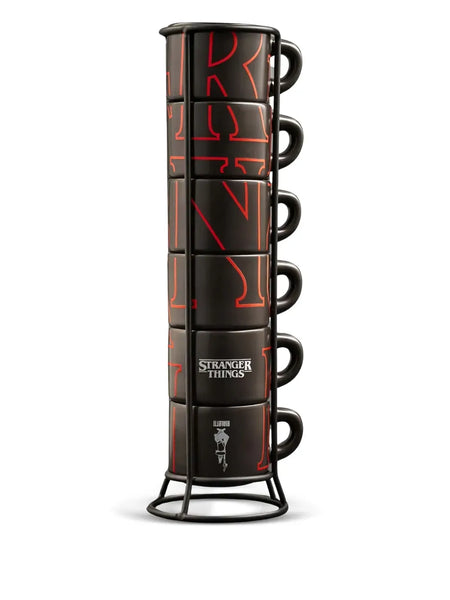 x Netflix Stranger Things stackable cups (set of six)