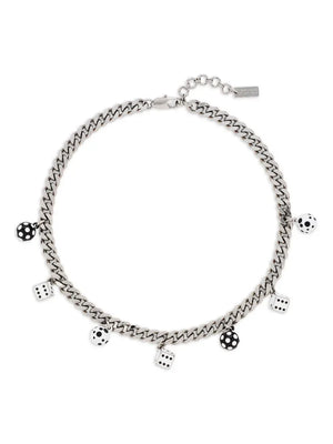 x Derrick Adams The Dice charm necklace