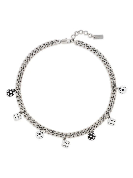 x Derrick Adams The Dice charm necklace