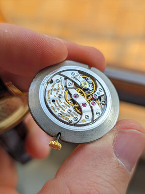 Vacheron Constantin Patrimony 6456 Gold 18kt 0.750 Jumbo Like New Overseas