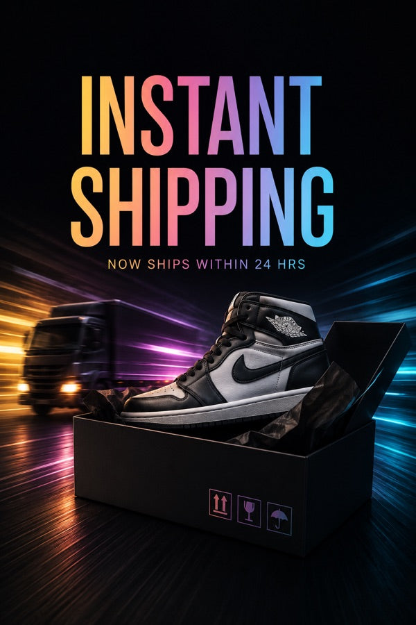 Instant shipping, now ships within 24 hours